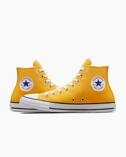 Converse Chuck Taylor All Star Men Canvas Shoes Lemon NZ | C-71650299