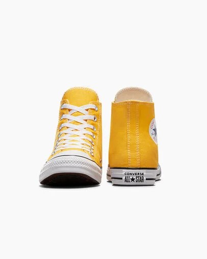 Converse Chuck Taylor All Star Men Canvas Shoes Lemon NZ | C-71650299