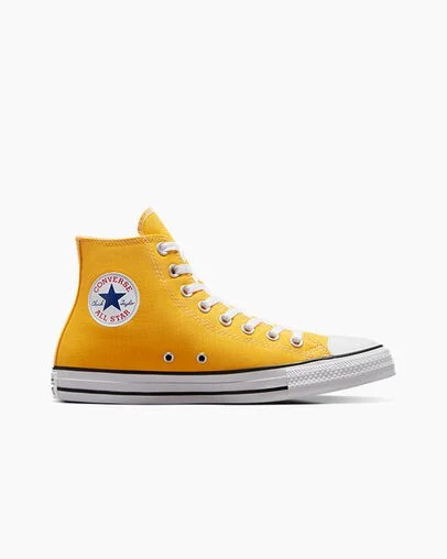 Converse Chuck Taylor All Star Men Canvas Shoes Lemon NZ | C-71650299