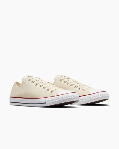 Converse Chuck Taylor All Star Men Canvas Shoes Beige White NZ | C-95321649