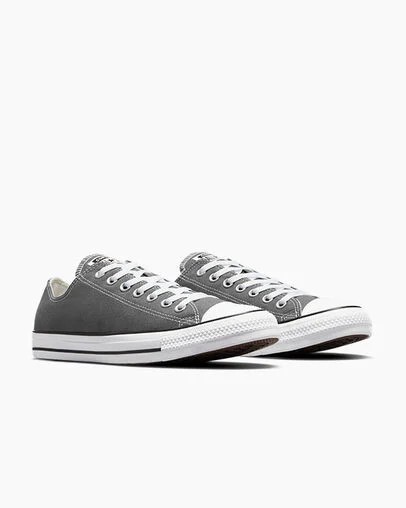 Converse Chuck Taylor All Star Men Canvas Shoes Grey NZ | C-53782469