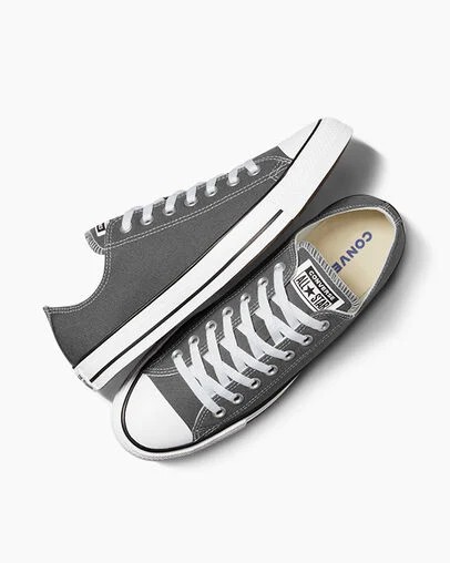Converse Chuck Taylor All Star Men Canvas Shoes Grey NZ | C-53782469
