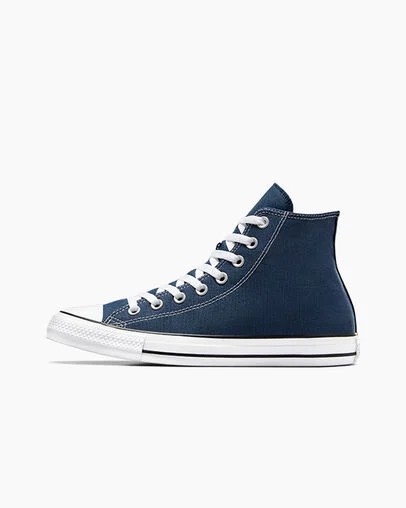 Converse Chuck Taylor All Star Men Canvas Shoes Navy NZ | C-12703899