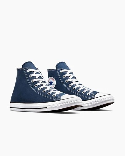 Converse Chuck Taylor All Star Men Canvas Shoes Navy NZ | C-12703899