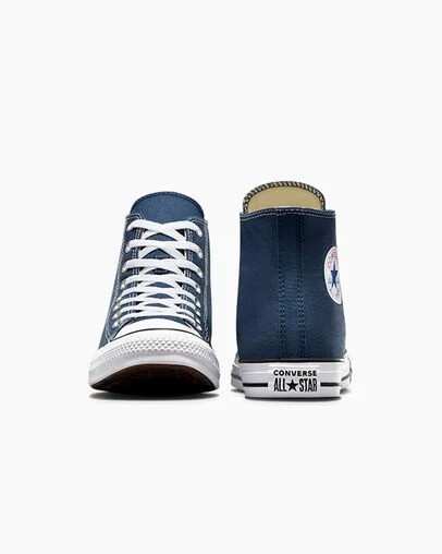 Converse Chuck Taylor All Star Men Canvas Shoes Navy NZ | C-12703899