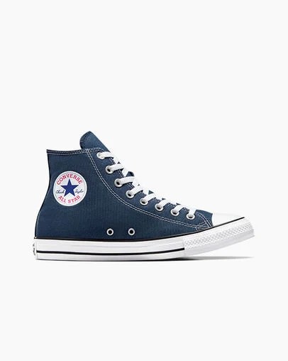 Converse Chuck Taylor All Star Men Canvas Shoes Navy NZ | C-12703899