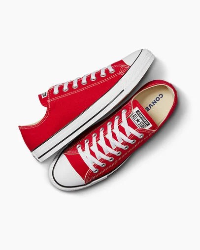 Converse Chuck Taylor All Star Men Canvas Shoes Red NZ | C-39562109