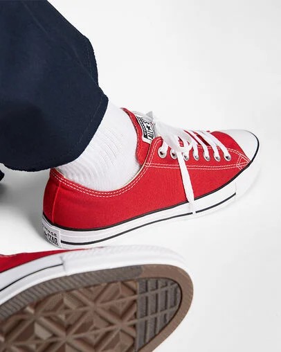 Converse Chuck Taylor All Star Men Canvas Shoes Red NZ | C-39562109