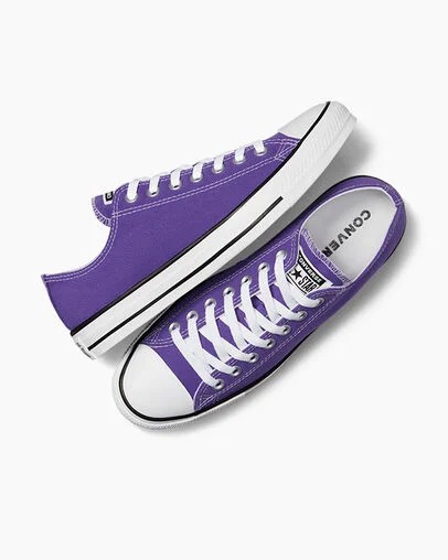 Converse Chuck Taylor All Star Men Canvas Shoes Purple NZ | C-90463259