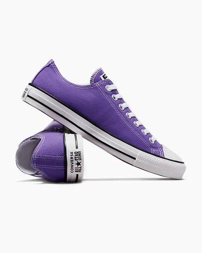 Converse Chuck Taylor All Star Men Canvas Shoes Purple NZ | C-90463259