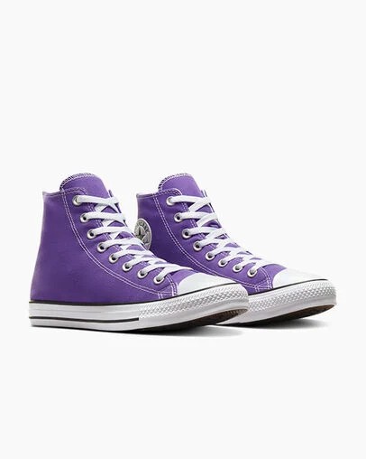Converse Chuck Taylor All Star Men Canvas Shoes Purple NZ | C-08749329
