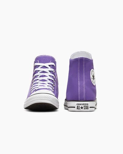 Converse Chuck Taylor All Star Men Canvas Shoes Purple NZ | C-08749329