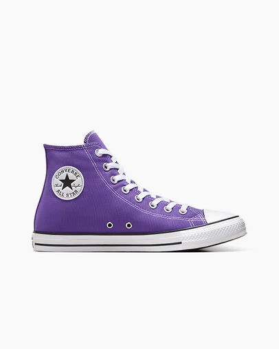 Converse Chuck Taylor All Star Men Canvas Shoes Purple NZ | C-08749329