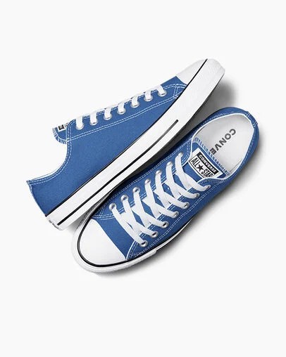 Converse Chuck Taylor All Star Men Canvas Shoes Blue NZ | C-31297459