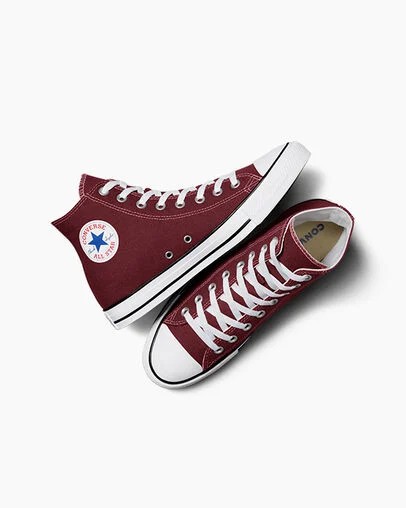 Converse Chuck Taylor All Star Men Canvas Shoes Burgundy NZ | C-75281069