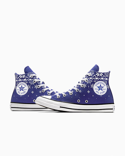 Converse Chuck Taylor All Star Men Sneakers Purple / White / Black NZ | C-89045239