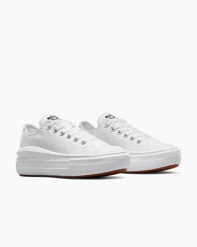 Converse Chuck Taylor All Star Move Women Platform Shoes White NZ | C-45690239
