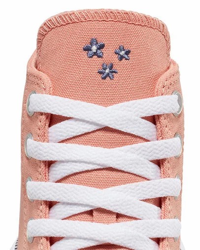 Converse Chuck Taylor All Star Move Women Platform Shoes Coral / White NZ | C-86143059