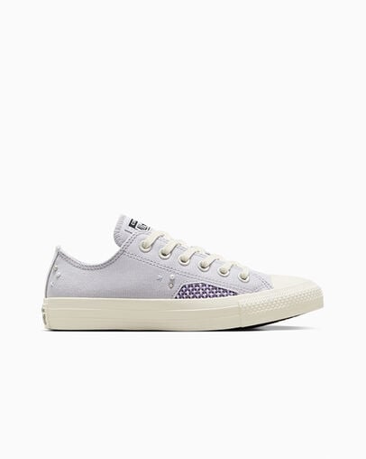 Converse Chuck Taylor All Star Pearls & Studs Women Sneakers Purple Blue Grey NZ | C-37906159