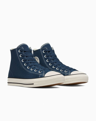 Converse Chuck Taylor All Star Pro Suede Men Skate Shoes Navy / Black NZ | C-24768539
