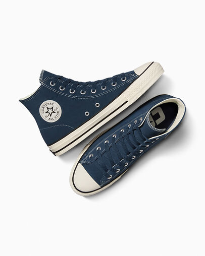 Converse Chuck Taylor All Star Pro Suede Men Skate Shoes Navy / Black NZ | C-24768539