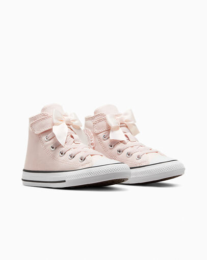Converse Chuck Taylor All Star Ruffles & Bows Easy-On Kids' Sneakers Pink / White NZ | C-85392419