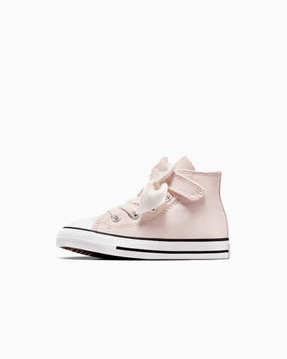 Converse Chuck Taylor All Star Ruffles & Bows Easy-On Kids' Sneakers Pink / White NZ | C-78152039
