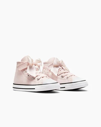 Converse Chuck Taylor All Star Ruffles & Bows Easy-On Kids' Sneakers Pink / White NZ | C-78152039