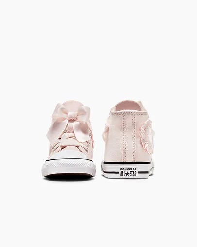 Converse Chuck Taylor All Star Ruffles & Bows Easy-On Kids' Sneakers Pink / White NZ | C-78152039