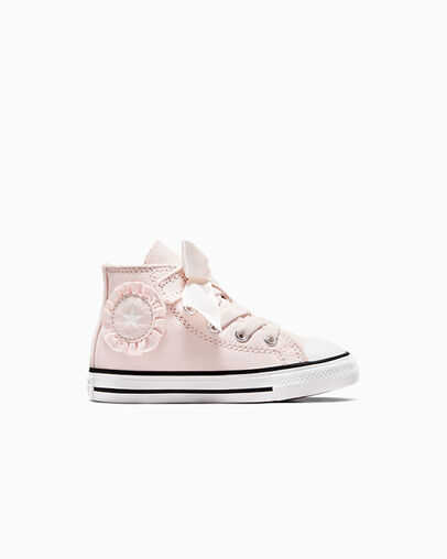 Converse Chuck Taylor All Star Ruffles & Bows Easy-On Kids\' Sneakers Pink / White NZ | C-78152039