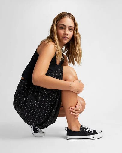 Converse Chuck Taylor All Star Shoreline Women Slip On Shoes Black NZ | C-69184509