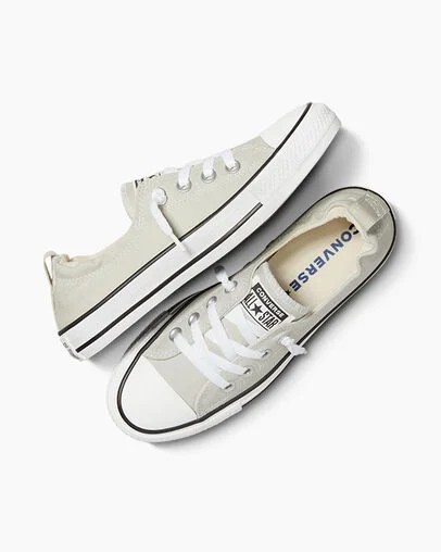 Converse Chuck Taylor All Star Shoreline Women Slip On Shoes Grey NZ | C-89067539