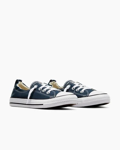 Converse Chuck Taylor All Star Shoreline Women Slip On Shoes Navy NZ | C-16320789