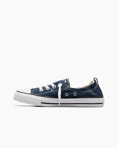 Converse Chuck Taylor All Star Shoreline Women Slip On Shoes Navy NZ | C-16320789