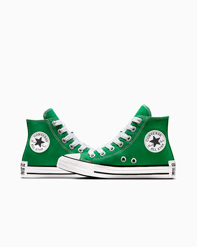 Converse Chuck Taylor All Star Sketch Kids' Sneakers Green / White / Black NZ | C-07621959