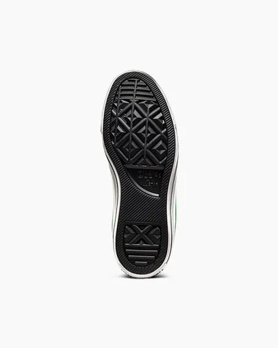 Converse Chuck Taylor All Star Sketch Kids' Sneakers Green / White / Black NZ | C-07621959