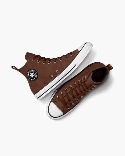 Converse Chuck Taylor All Star TecTuff Waterproof Men Boots Brown / Brown / White NZ | C-97582409
