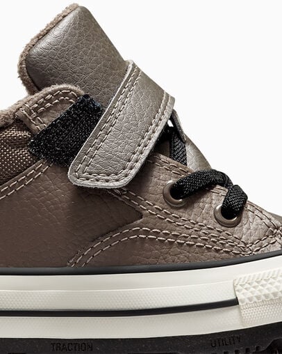 Converse Chuck Taylor All Star Water-Repellent Malden Street Kids' Boots Brown / Black NZ | C-73456909