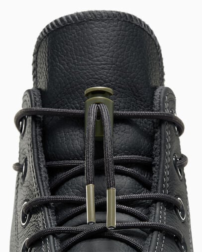 Converse Chuck Taylor All Star Weatherized Leather Men Sneakers Grey NZ | C-06972319