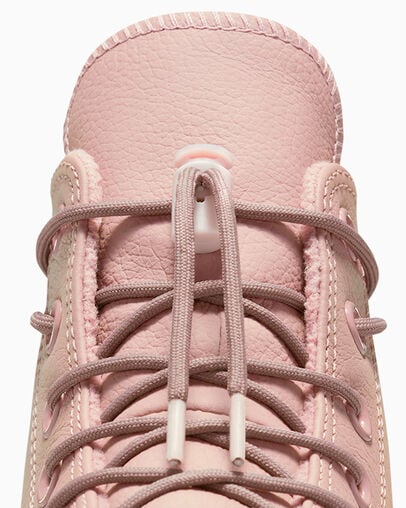 Converse Chuck Taylor All Star Weatherized Leather Women Sneakers Pink NZ | C-79154239