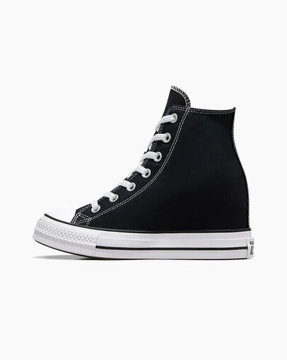 Converse Chuck Taylor All Star Wedge Women Platform Shoes Black / Red / Navy NZ | C-32570149