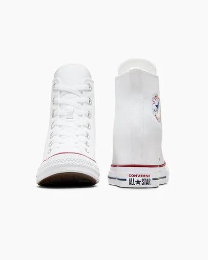 Converse Chuck Taylor All Star Wedge Women Platform Shoes White / Red / Navy NZ | C-06231949