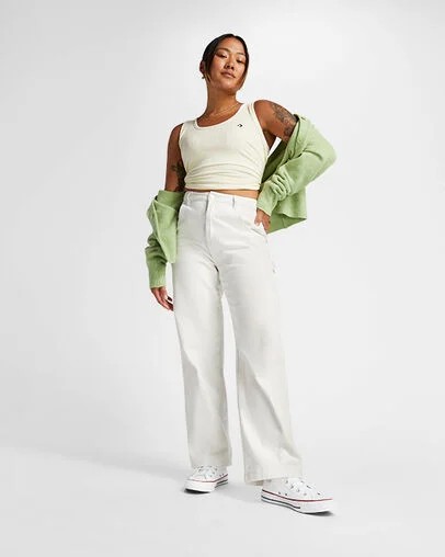 Converse Chuck Taylor All Star Women Canvas Shoes White NZ | C-97602839
