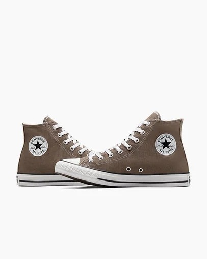 Converse Chuck Taylor All Star Women Canvas Shoes Grey Brown NZ | C-72480959