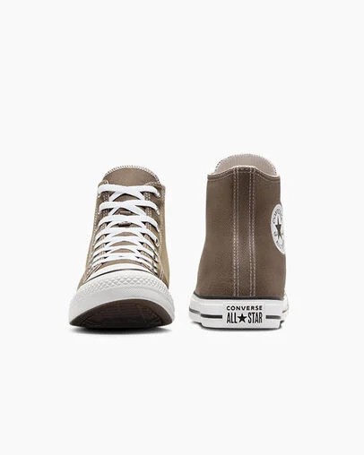 Converse Chuck Taylor All Star Women Canvas Shoes Grey Brown NZ | C-72480959