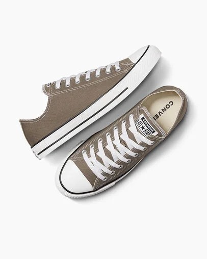 Converse Chuck Taylor All Star Women Canvas Shoes Grey Brown NZ | C-60384719
