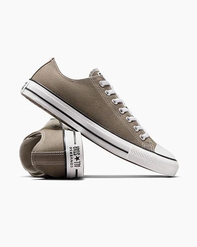 Converse Chuck Taylor All Star Women Canvas Shoes Grey Brown NZ | C-60384719