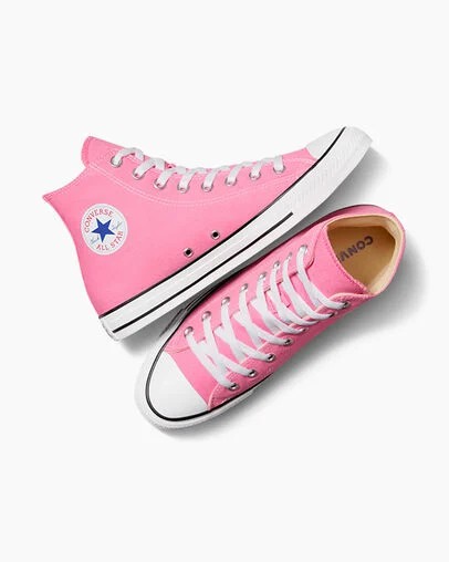 Converse Chuck Taylor All Star Women Canvas Shoes Pink NZ | C-95306179