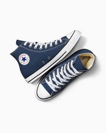 Converse Chuck Taylor All Star Women Canvas Shoes Navy NZ | C-63419759