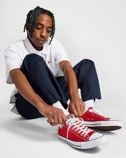Converse Chuck Taylor All Star Women Canvas Shoes Red NZ | C-79452819